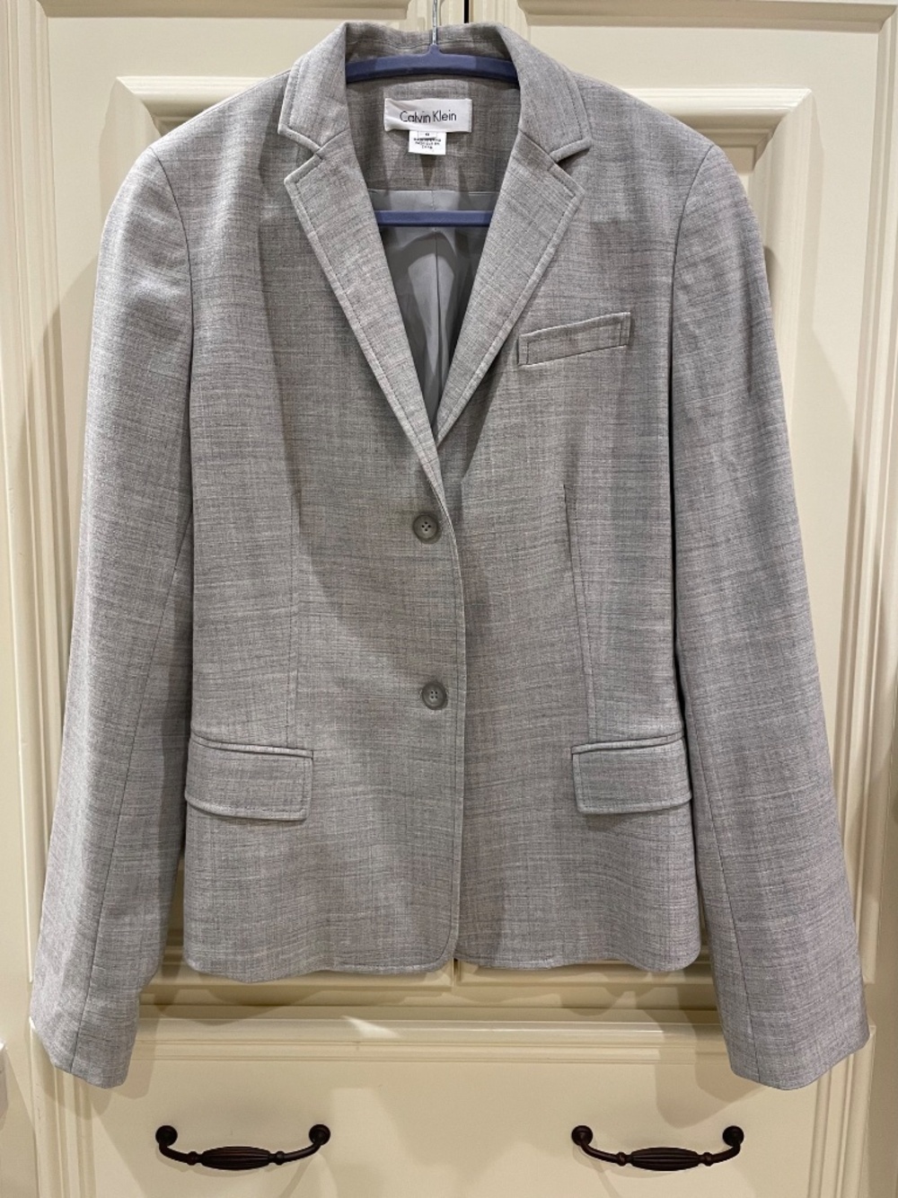 Calvin Klein Lightweight Tailored Wool Blazer